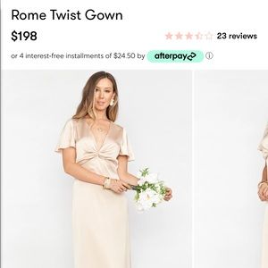 Show Me Your Mumu: Rome Twist Gown Bridesmaid Dress